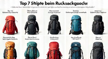 Das sind die Top 7 Schritte beim Rucksackkauf