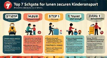 Das sind die Top 7 Schritte beim sicheren Kindertransport