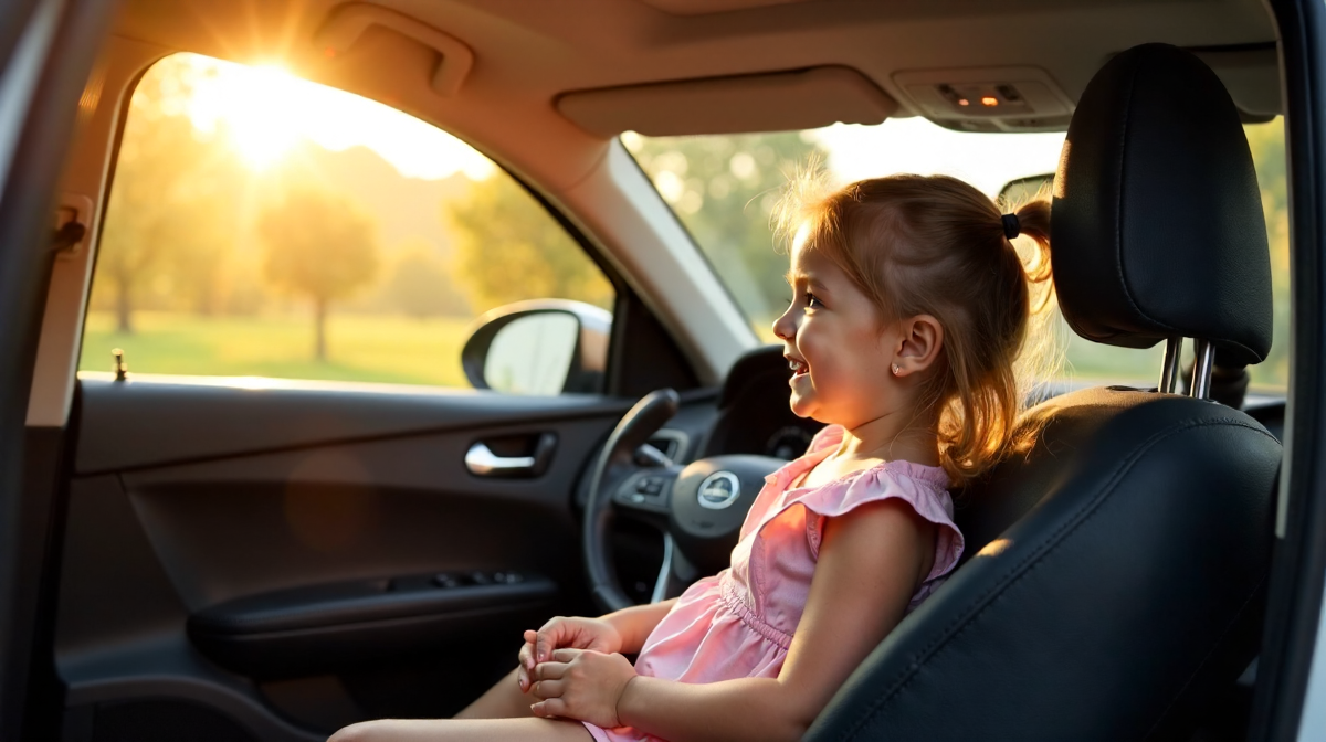 Sonnen­schutz im Auto: Haut­krebs, UV-Strahlung, Schutz­maßnahmen für Kinder